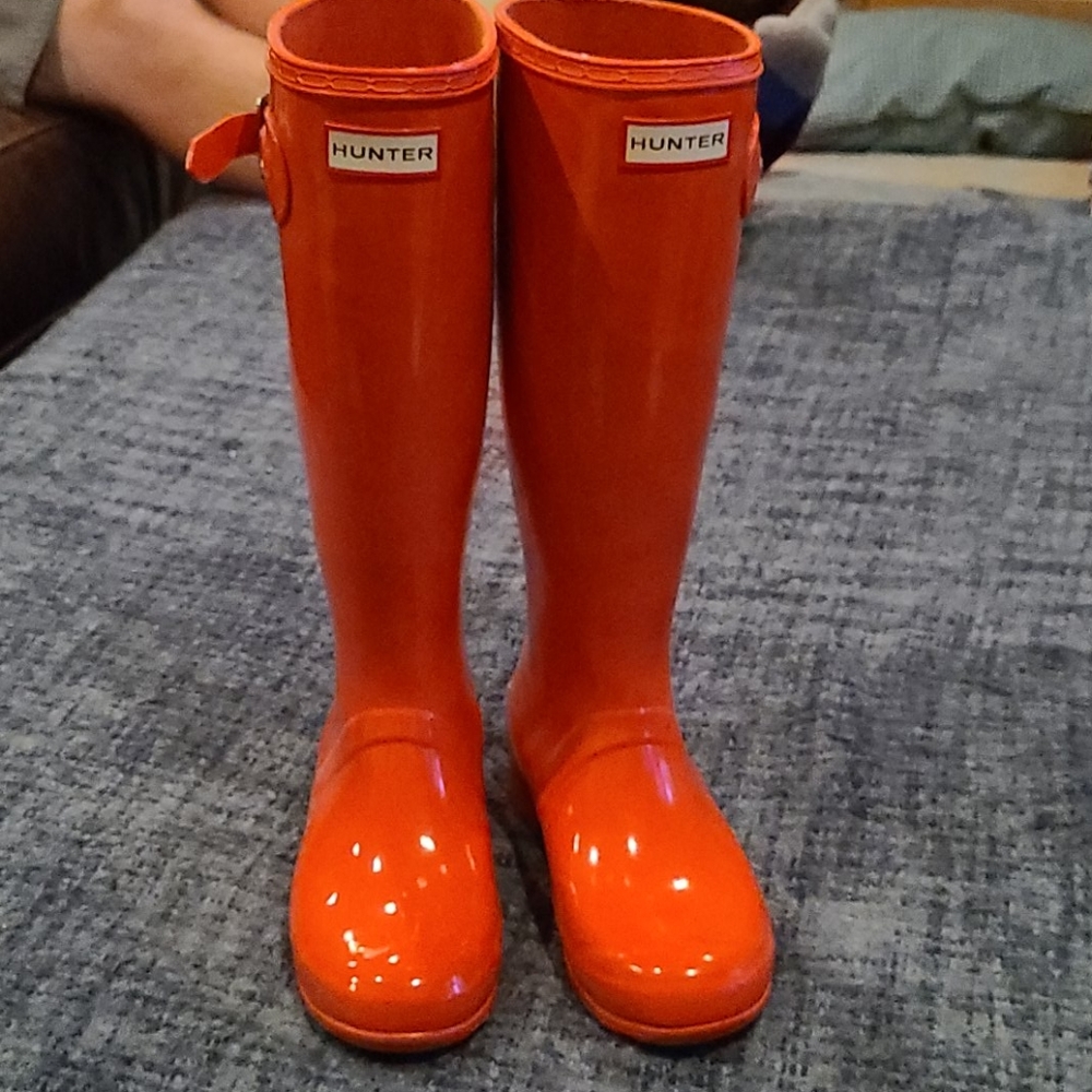Hunter rain boots